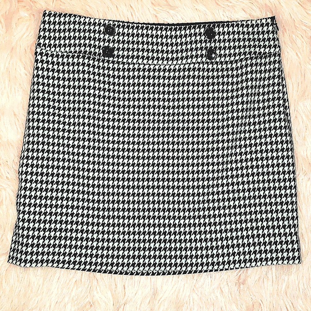 The Limited houndstooth skirt